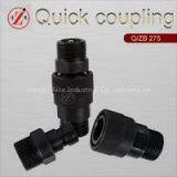 Q/ZB275 Carbon Steel Hydraulic Quick Release Coupler