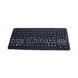 IP65 dynamic rated ruggedized silicone industrial backlight pc keyboard with sealed touchpad