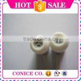 Fancy Quality White Flat Cable Earbuds Magic Sound Stereo In-ear Earphone With Mic thumbnail-4