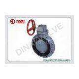 Gear Operation Thermoplastic Butterfly Valve, 1.0Mpa,1~24, UPVC,CPVC,PVDF,PP,PPH Fabricated thumbnail-1