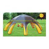 Yellow 8 Spiders Durable 180OZ PVC Tarpaulin Inflatable Advertising Tent EN14960 thumbnail-1