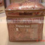 Satin Sateen Duvet Cover Sets With Jacquard Pattern thumbnail-1