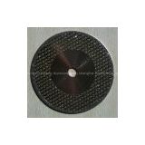 Electroplated diamond grinding disc