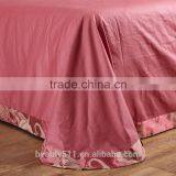 Cotton Queen Romantic Bed Sheet Embroidery Design New Cotton Fabric Bed Sheet BS448 thumbnail-5