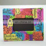 Hot Cake Custom a4 Mini New Models Paper Led Light Picture Photo Frame With Button