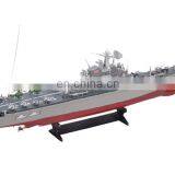 Remote Control Boats Hengtai Upgraded 1:275 Remote Control Model Aircraft Carrier High Speed RC Boat thumbnail-5