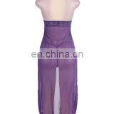 Mature Women Long Satin Sex Nightgown thumbnail-4