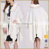 Hot Sale Solid White Color Beautiful Winter Sweater For Women