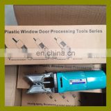 Electric portable Plastic window corner cleaning tool for frame profile external welding tumor cleaning