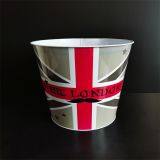 Red Tin Pails Thickness 0.35mm Rustic Tin Buckets thumbnail-3