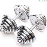 China Factory Gym Adjustable Electroplated Steel Dumbbel thumbnail-2