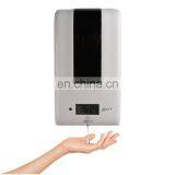 Wall-mounted Automatic Liquid Alcohol Spray Hand Soap Dispenser With Thermometer That Can Test Body Temperature