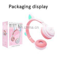 Bt_Headphones_Wireless Hot Amazon 2021 News Product M6 Cute Odm&Oem Factory Wholesale Mobile Phone Wireless Earphones Headphones thumbnail-5