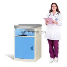 Good Quality Hospital Furniture ABS Bedside Locker Bedside Cabinet With Casters thumbnail-4