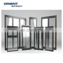 Modern Design Customized Sliding Windows Door System Double Glass Hurricane Impact Aluminium Sliding thumbnail-3