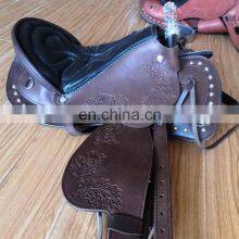 Equipment Riding Handmade Turkey Mexican Dressage Covers Leather Pad Horse Saddles Sale thumbnail-4