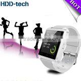 Waterproof Bluetooth Smart Watch U8 Fashionable Portable Wrist Watch Smart Phone Watch