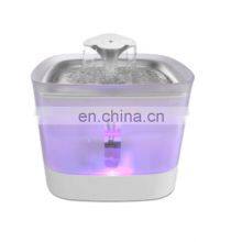 Pet Water Fountain Stainless Steel Plate Dog Water Feeder Design for Dogs and Cats