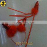 Popular Kids Red Cattle Ear Headband Set thumbnail-1