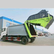 Dongfeng KINGRUN 4x2 4x4 14 Cubic Meters Compressed Garbage Truck thumbnail-2