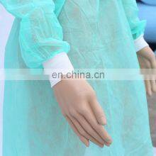 Non Woven Disposable Visit Gown Working Clothes Isolation Gown for Hospital Food Factory thumbnail-2