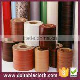 Wood Grain Decorative Pvc Film Olid Color