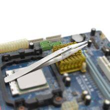 Ceramic Interchangeable Tweezers High Temperature and Anti-static Stainless Steel Flying Wire Tweezers High Precision Elbow thumbnail-3