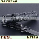 DAKSTAR MT16A XML T6 1125LM 26650 LED CREE Battery High Power Police Military Flashlight thumbnail-5