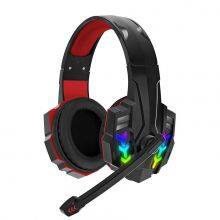 Camouflage Wired 3.5mm Cable RGB Gaming Headset 2.2M Earphone Super Bass Stereo Headphones thumbnail-2
