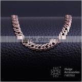 High Quality Coffee Gold Chain Necklace Thick Chain Necklace With Lobster Clasp for Men Quality Choice thumbnail-1