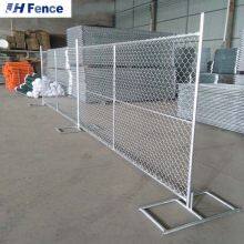 High Quality Galvanized 6X12 Chain Link Temporary Fence Panels for America ECO FRIENDLY thumbnail-4
