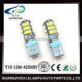 New Product High Quality auto Lamp Super Bright LED T10 1206 42SMD pcb car led interior accessories