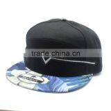 Newest Colorful Inkjet Scrawl Printed Man Women Flat Brim Casquette thumbnail-5