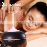 300ml Aroma Essential Oil Diffuser,Amazon Wood Grain Ultrasonic Cool Mist Whisper-Quiet Humidifier With Color LED Lights thumbnail-1