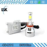 NEWEST 4S LED Headlight! Powerful 3500LM 35W H11 Power Led Headlight Kit Made in CHINA thumbnail-2