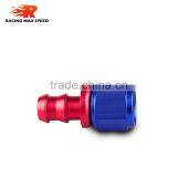Aluminum Oil Cooler Hose Fitting Straight Push on Fitting Hose End Blue and Red 10-001-12 thumbnail-3