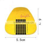 Good Quality Nail Art Tools Golden Hot Selling Nail Form Toe Shape thumbnail-1