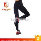 Hongxiang Sex High Waist Stretched Gym Clothes Spandex Running Tights Women Sports Leggings Fitness Yoga Pants thumbnail-3