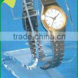 Clear Imported Perspex Electronic Wrist Watch Rack, Fashionable Transparent Acrylic Watch Display Stand With Hot-bend Forming thumbnail-1