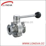 tc end stainless steel butterfly valve manufacturer