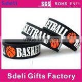 Cheap Custom Printing Silicone Rubber Wristband/silicone Bracelet thumbnail-4