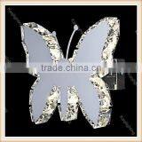 Modern K9 Crystal Wall Lamp Sconce Bedroom Stairs Aisle Chandelier Wall Light Fixture Swan Shape for Home Decor Luminaire thumbnail-5