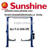 **SUNSHINE brand 2-post duplex lifts ce (QJ-Y-2-35A)
