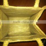 Factory Directly Jute Bag With PVC Clear Window Quality Choice thumbnail-3