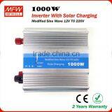 OEM 1000W Solar Charge Controller Inverter 12v to 220v Solar Inverter