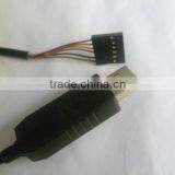 Good Quality/hot Selling /high Speed TTL USB to 6p Housing Cable With FTDI Chipset ,2.0 TTL USB to 6p Housing Cable