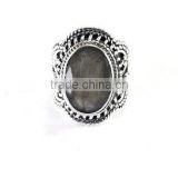 925 sterling silver gemstone ring