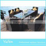 Used Wicker Canteen Tables and Chairs