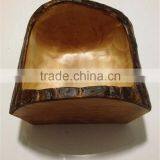 2016 Novelty Design Low MOQ Thicken Eco Friendly Solid Wood Everlasting Kitchen Bowls thumbnail-4