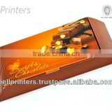 Luxury Chocolate commercial food packaging for retail sales